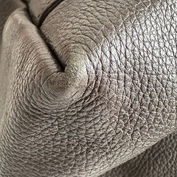 ❌SOLD ❌Gucci Brown Leather Tote with Braided Handles - Picture 15 of 16